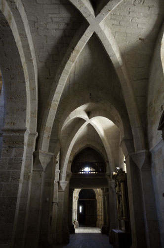 Nave de la epistola de la iglesia de Fitero